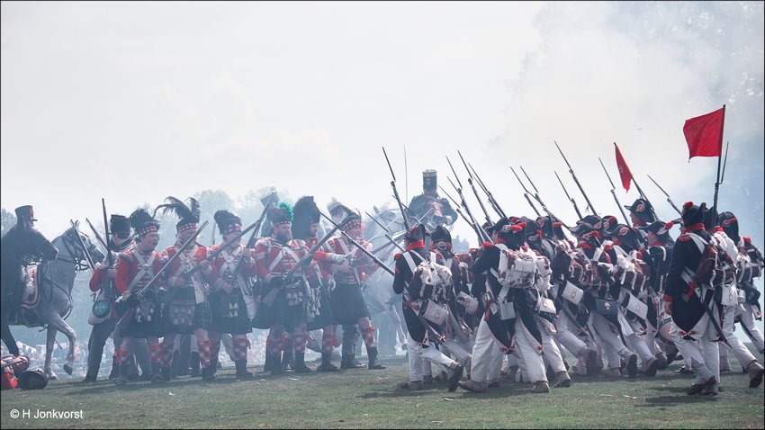 De Franse slag, Historisch Festival Almelo, slag om ruighenrode, historisch festival, Franse veldslag, reenactment, re enactment, historische veldslag 